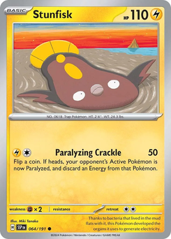 Stunfisk #64 from Surging Sparks
