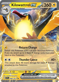 Kilowattrel ex #68 from Surging Sparks
