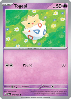 Togepi #70 from Surging Sparks