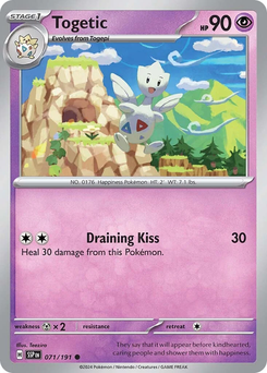Togetic #71 from Surging Sparks
