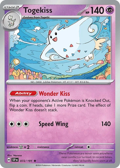 Togekiss #72 from Surging Sparks