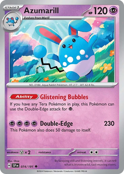 Azumarill #74 from Surging Sparks