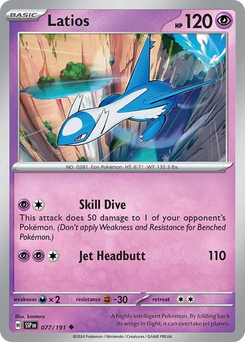 Latios #77 from Surging Sparks
