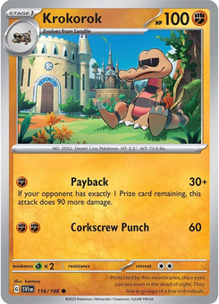 Krokorok #116 from Scarlet & Violet