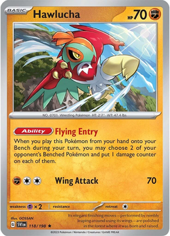Hawlucha #118 from Scarlet & Violet