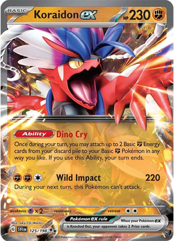 Koraidon ex #125 from Scarlet & Violet