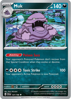 Muk #127 from Scarlet & Violet