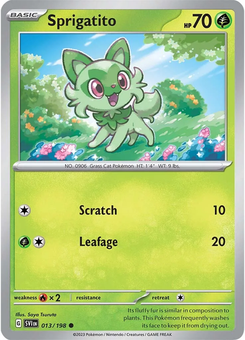 Sprigatito #13 from Scarlet & Violet