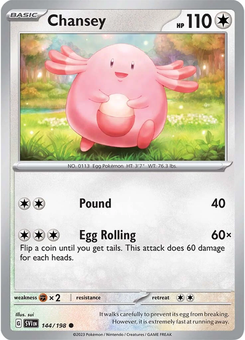 Chansey #144 from Scarlet & Violet