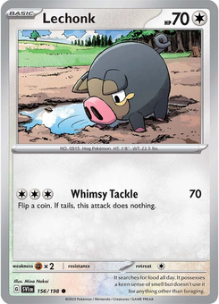 Lechonk #156 from Scarlet & Violet