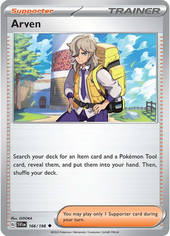 Arven #166 from Scarlet & Violet