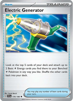 Electric Generator #170 from Scarlet & Violet