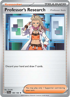 Professor's Research (Professor Sada) #189 from Scarlet & Violet
