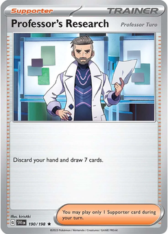 Professor's Research (Professor Turo) #190 from Scarlet & Violet