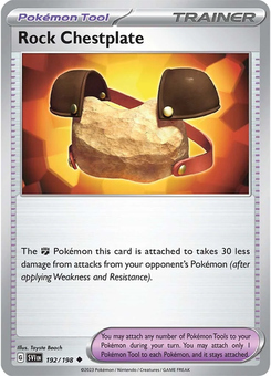 Rock Chestplate #192 from Scarlet & Violet