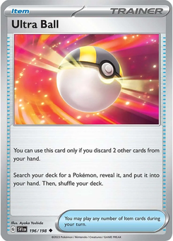 Ultra Ball #196 from Scarlet & Violet