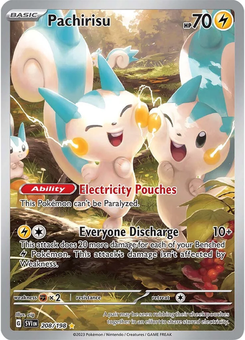 Pachirisu #208 from Scarlet & Violet