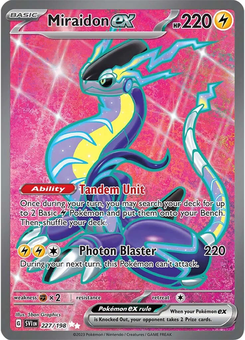 Miraidon ex #227 from Scarlet & Violet