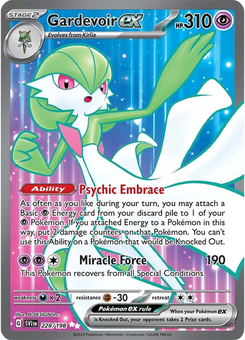 Gardevoir ex #228 from Scarlet & Violet
