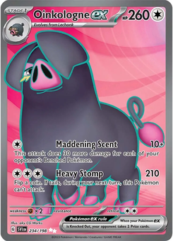 Oinkologne ex #234 from Scarlet & Violet