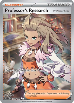 Professor's Research (Professor Sada) #240 from Scarlet & Violet