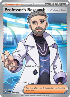 Professor's Research (Profressor Turo) #241 from Scarlet & Violet