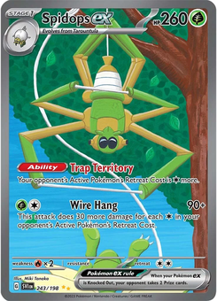 Spidops ex #243 from Scarlet & Violet