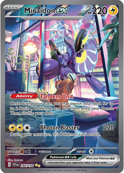 Miraidon ex #244 from Scarlet & Violet