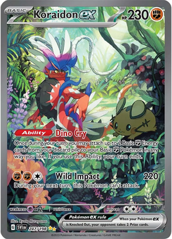 Koraidon ex #247 from Scarlet & Violet