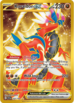 Koraidon ex #254 from Scarlet & Violet