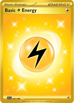 Lightning Energy #257 from Scarlet & Violet