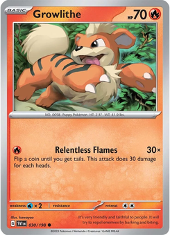 Growlithe #30 from Scarlet & Violet