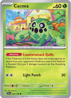 Cacnea #5 from Scarlet & Violet