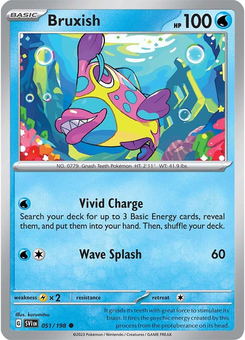 Bruxish #51 from Scarlet & Violet