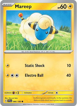 Mareep #66 from Scarlet & Violet