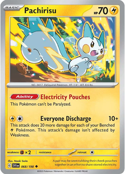 Pachirisu #68 from Scarlet & Violet