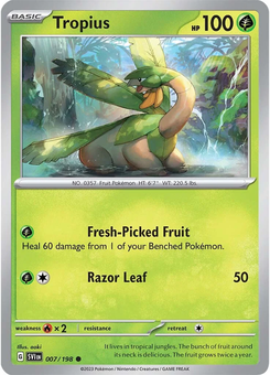 Tropius #7 from Scarlet & Violet