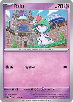 Ralts #84 from Scarlet & Violet