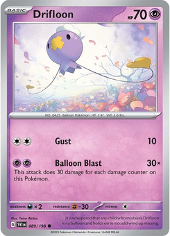 Drifloon #89 from Scarlet & Violet