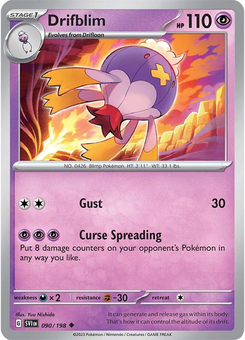 Drifblim #90 from Scarlet & Violet