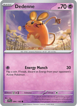 Dedenne #94 from Scarlet & Violet