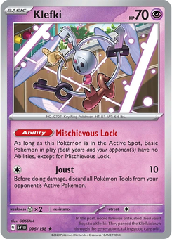 Klefki #96 from Scarlet & Violet