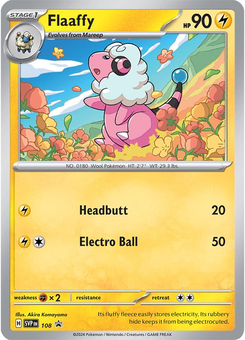 Flaaffy #108 from SV Black Star Promos