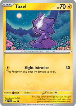 Toxel #119 from SV Black Star Promos