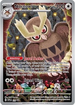 Noctowl #141 from SV Black Star Promos