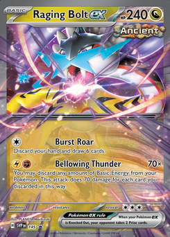 Raging Bolt ex #145 from SV Black Star Promos
