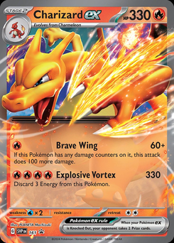 Charizard ex #161 from SV Black Star Promos