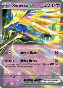 Xerneas ex #179 from SV Black Star Promos