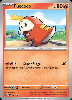 Fuecoco #2 from SV Black Star Promos