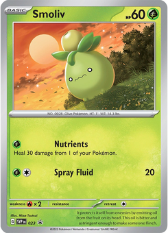 Smoliv #23 from SV Black Star Promos
